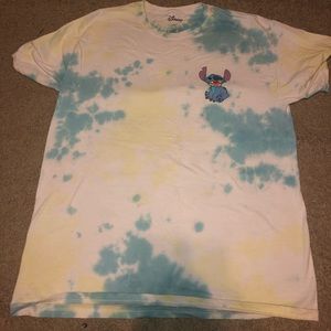 Graphic tie-dye Tee